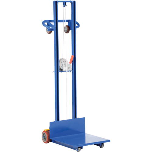 Platform Lift Stacker, Hand Winch Operated, 400 lbs. Capacity, 58" Max Lift EastCoast Offshore Supplies