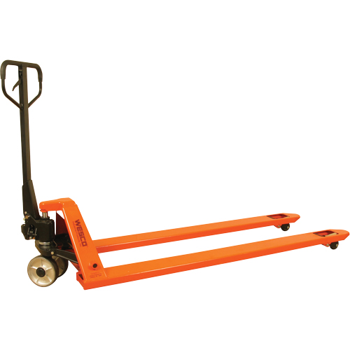 Long Fork Pallet Truck, 70" L x 27" W, 4400 lbs. Capacity EastCoast Offshore Supplies
