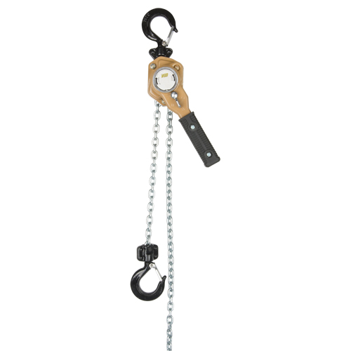 Heavy Duty Gold Series Lever Chain Hoist, 5' Lift, 3000 lbs. (1.5 tons) Capacity, Alloy Steel Chain EastCoast Offshore Supplies