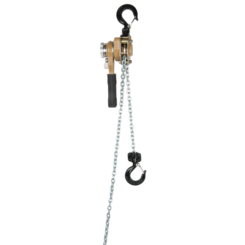 Heavy Duty Gold Series Lever Chain Hoist, 5' Lift, 3000 lbs. (1.5 tons) Capacity, Alloy Steel Chain EastCoast Offshore Supplies