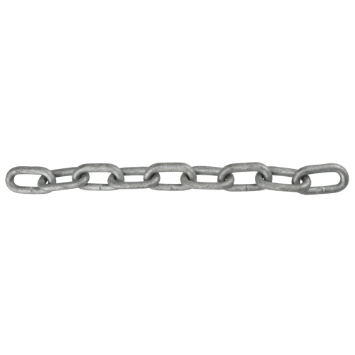 Chaîne &agrave; maillon droit, Acier &agrave; faible teneur en carbone, 1" x 100' (30,4 m) l, Calibre 30, Charge d'utilisation 17 900 lb (8,95 tonnes) EastCoast Offshore Supplies