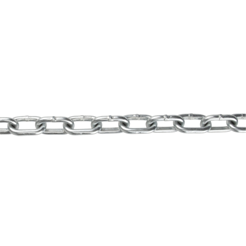 Chaîne &agrave; maillon droit, Acier &agrave; faible teneur en carbone, 1/8" x 350' (106,7 m) l, Calibre 30, Charge d'utilisation 400 lb (0,2 tonne) EastCoast Offshore Supplies