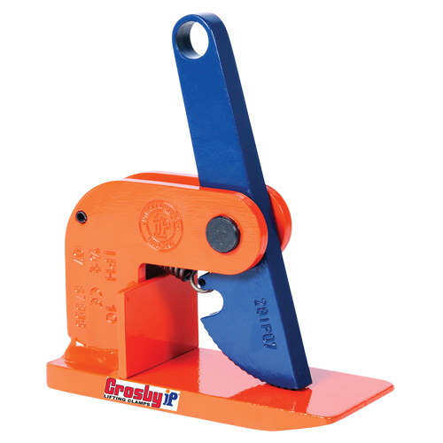 IPH10 Horizontal Lifting Clamp, 1000 lbs. (0.5 tons) Limit, 0" - 3/4" Jaw EastCoast Offshore Supplies