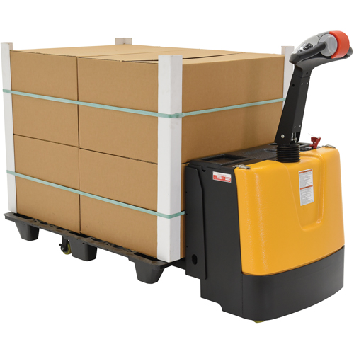 Fully Powered Electric Pallet Truck, 3300 lbs. Cap., 48" L x 28.25" W EastCoast Offshore Supplies