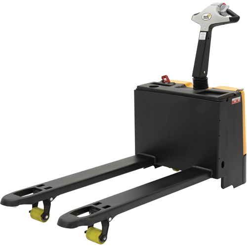 Transpalette &eacute;lectrique motoris&eacute; a/balance, Capacit&eacute; 3300 lb, 48" lo x 28,25" la EastCoast Offshore Supplies