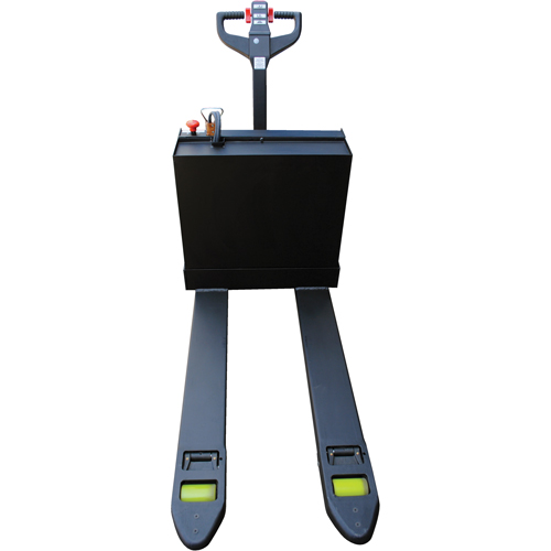 Fully Powered Electric Pallet Truck With  Stand-On Platform, 4500 lbs. Cap., 48" L x 30.25" W EastCoast Offshore Supplies