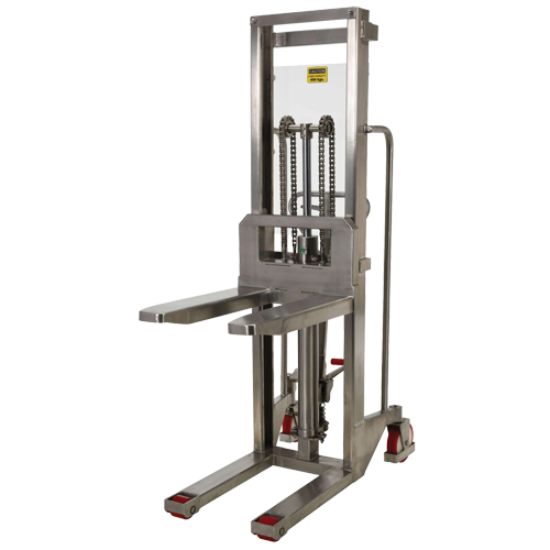 Gerbeur Hefti-Lift, M&eacute;canisme Pompe au pied, Capacit&eacute; de 880 lb, Levage max de 59" EastCoast Offshore Supplies