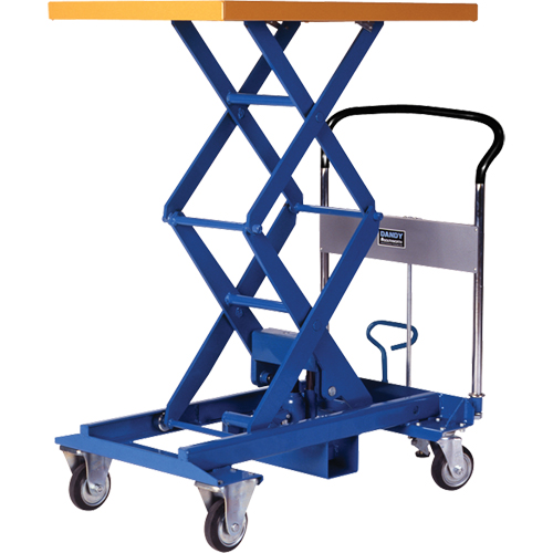 Dandy Lift Scissor Lift Table, 34-4/5" L x 23-3/5" W, Steel, 770 lbs. Capacity EastCoast Offshore Supplies