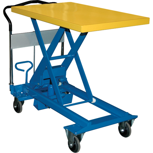 Dandy Lift Scissor Lift Table, 35-5/8" L x 23-3/5" W, Steel, 1100 lbs. Capacity EastCoast Offshore Supplies