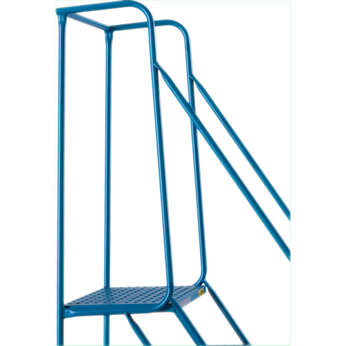 Escabeau roulant certifi&eacute; CSA avec marche verrouillable, 14 marches, Largeur de la marche 30", Hauteur de la plateforme 128", Acier EastCoast Offshore Supplies