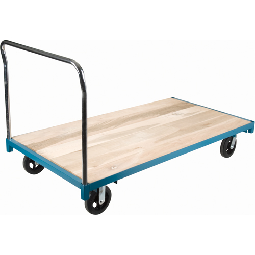 Heavy-Duty Platform Truck, 96" L x 48" W, 2000 lbs. Capacity, Rubber Casters EastCoast Offshore Supplies