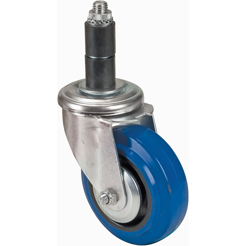 Rubber Stem Caster, Swivel, 4" (101.6 mm) Dia. EastCoast Offshore Supplies
