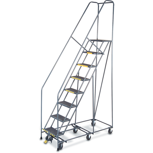 All Directional Ladders, 8 Steps, 16" Step Width, 80" Platform Height, Steel EastCoast Offshore Supplies