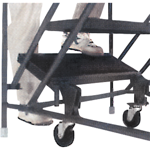 Slope Rolling Ladder, 9 Steps, Anti-Skid, 50° Incline, 90" High EastCoast Offshore Supplies