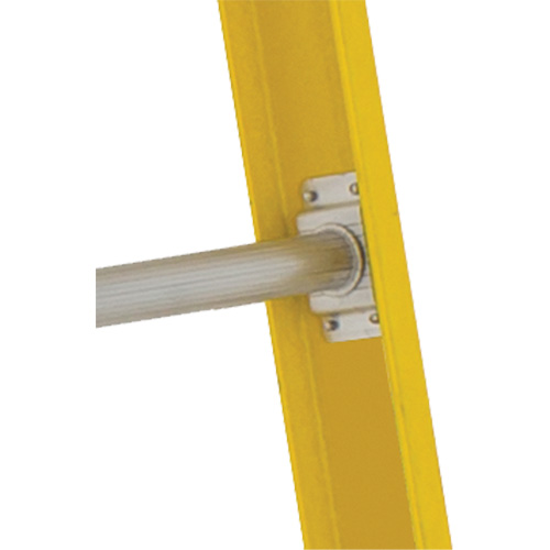 Single Section Straight Ladder - 6100 Series, 10', Fibreglass, 375 lbs., CSA Grade 1AA EastCoast Offshore Supplies