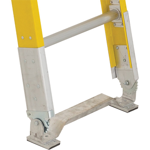 Single Section Straight Ladder - 6100 Series, 10', Fibreglass, 375 lbs., CSA Grade 1AA EastCoast Offshore Supplies