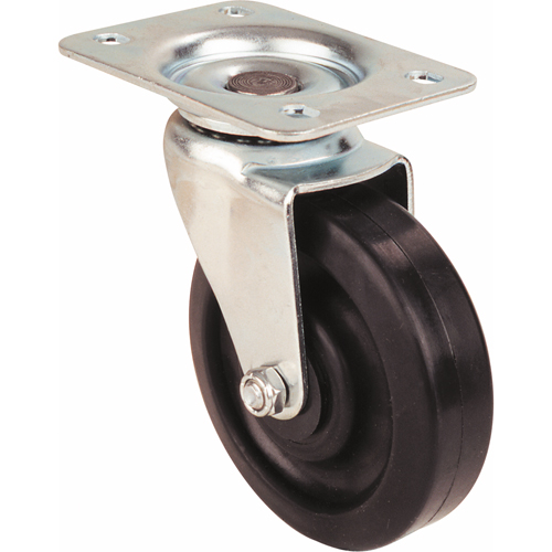 Light-Duty Caster, Swivel, 3" (76 mm), Polyolefin, 250 lbs. (113 kg.) EastCoast Offshore Supplies