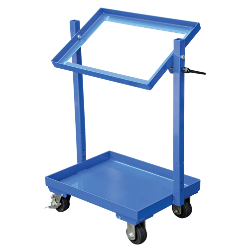 Stock Cart, Steel, 30-11/16" W x 19-1/4" D, 2 Shelves, 200 lbs. Capacity EastCoast Offshore Supplies