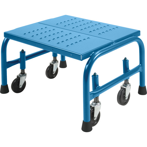 Rolling Step Stand 20 X 16 X 12, 1 Steps, 18" Step Width, 12" Platform Height, Steel EastCoast Offshore Supplies