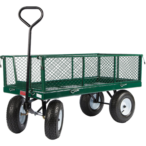 Wagons With Fold-Down Racks, 24" W x 48" L, 800 lbs. Capacity EastCoast Offshore Supplies
