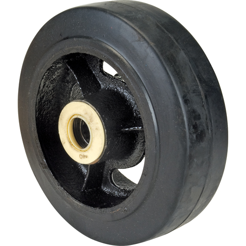 Roues en caoutchouc, 6" (152 mm) dia. x 2" (51 mm) la, Capacit&eacute; de 550 lb (249 kg) EastCoast Offshore Supplies