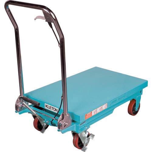 Heavy-Duty Hydraulic Scissor Lift Table, 32" L x 19-3/4" W, Steel, 660 lbs. Capacity EastCoast Offshore Supplies