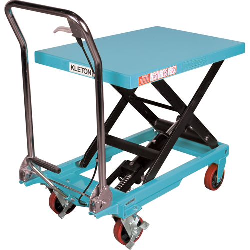 Heavy-Duty Hydraulic Scissor Lift Table, 32" L x 19-3/4" W, Steel, 660 lbs. Capacity EastCoast Offshore Supplies