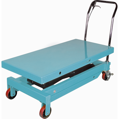 Table &eacute;l&eacute;vatrice robuste &agrave; ciseaux hydraulique, 48" lo x 24" la, Acier, Capacit&eacute; 1545 lb EastCoast Offshore Supplies