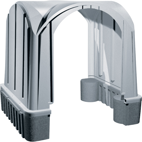 Abris en poly pour l'ext&eacute;rieur, 2 murs, 7' lo x 6' la x 7' h EastCoast Offshore Supplies