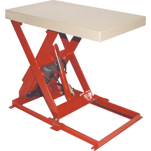 Scissor Lift Table, Steel, 36" L x 20" W, 1100 lbs. Capacity EastCoast Offshore Supplies