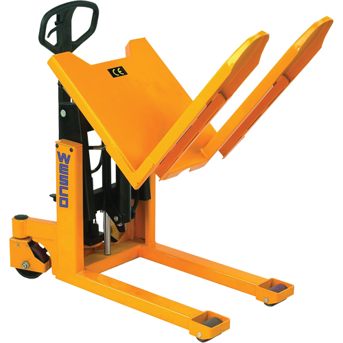 Ergonomic Pallet Tilter, 90° Tilt, 2200 lbs. Capacity, 51-2/3" L x 21-1/2" W x 44-1/4" H EastCoast Offshore Supplies