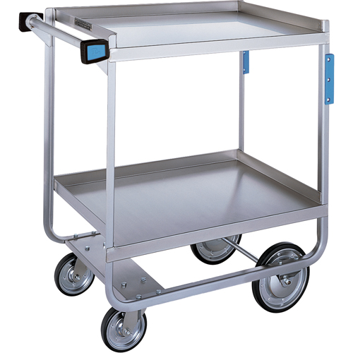 Heavy-Duty U Frame Carts, 2 Tiers, 19-3/8" W x 34-1/2" H x 32-5/8" D, 700 lbs. Capacity EastCoast Offshore Supplies