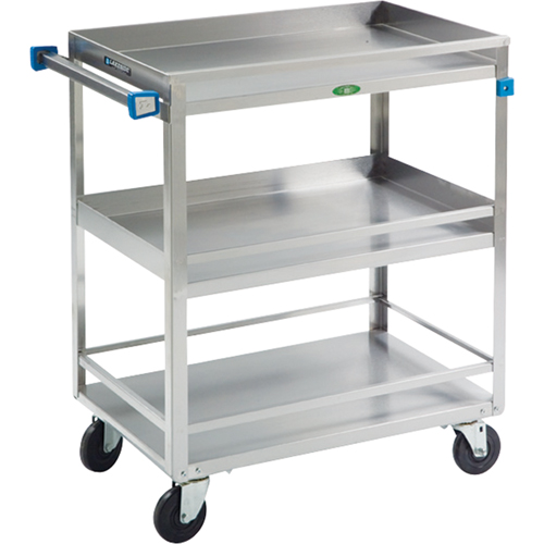 Chariots avec barres de retenue, 3 Tiers, 19" la x 34-3/4" h x 31" p, Capacit&eacute; 500 lb EastCoast Offshore Supplies