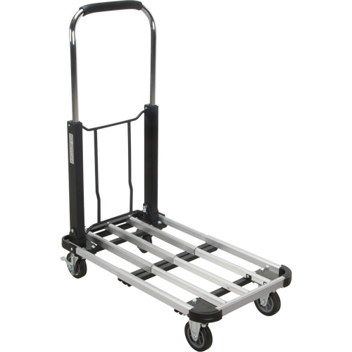 Chariots &agrave; plateforme pliants, Aluminium, 300 lb, 28" lo x 16" la, Hauteur 32" EastCoast Offshore Supplies