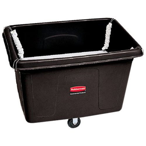 Cube Truck with Spring Platform, Polyethylene, 44-1/16" L x 31" W x 32-1/2" H, 14 cu.ft. Volume, 500 lbs. Capacity EastCoast Offshore Supplies