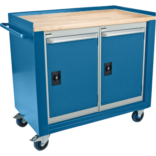 Industrial Duty Mobile Service Workbenches, Wood Surface EastCoast Offshore Supplies