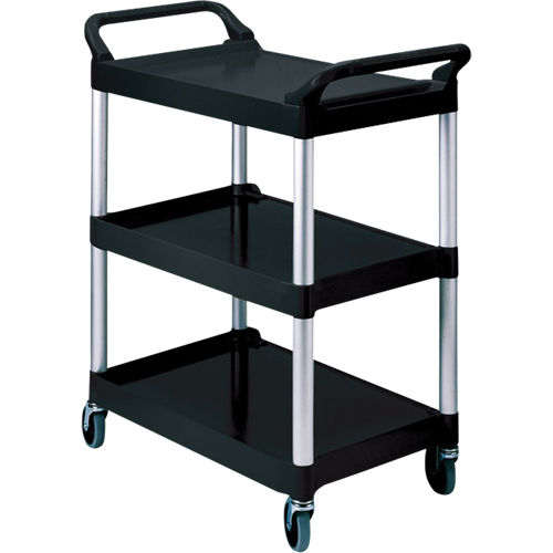 Service Cart, 3 Tiers, 19" x 38" x 34", 200 lbs. Capacity EastCoast Offshore Supplies