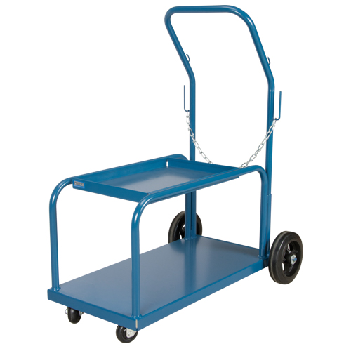 Mini-MIG Welding Cart, Rubber Wheels, 18" W x 36" L Base, 1000 lbs. EastCoast Offshore Supplies