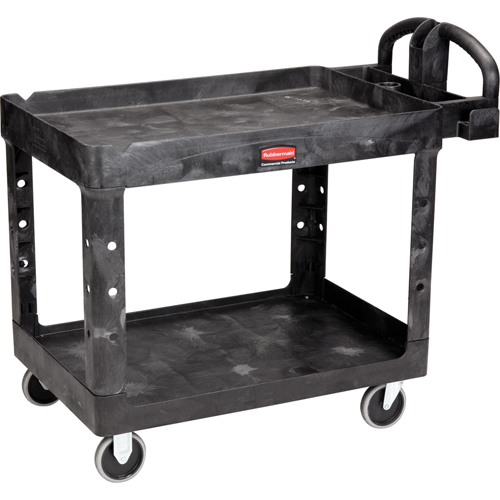 Chariot utilitaire robuste - 4546-00, 2 tiers, 26" x 33-1/4" x 55", Capacit&eacute; 750 lb EastCoast Offshore Supplies