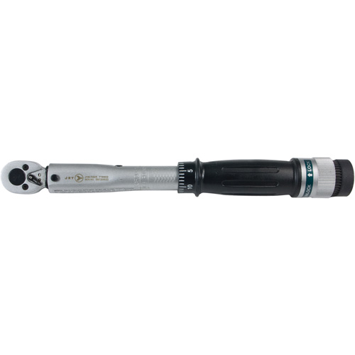 Cl&eacute; dynamom&eacute;trique JTW-1425, &agrave; cliquer, Entraînement 1/4" carr&eacute;, 40 - 250 lb-pi EastCoast Offshore Supplies