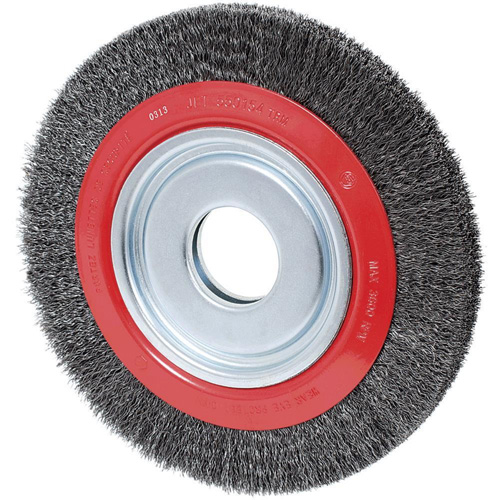 101K-5C Crimped Wire Wheel, 12" Dia., 0.02" Fill, 2" Arbor EastCoast Offshore Supplies
