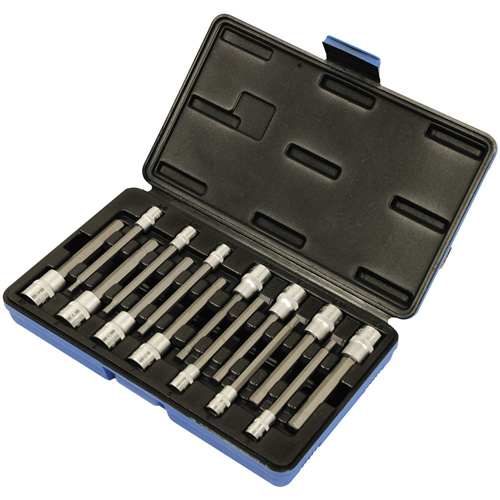 Jeu de douilles SAE/m&eacute;triques, Hexagonale, Prise 1/4"/3/8", 14 mr EastCoast Offshore Supplies