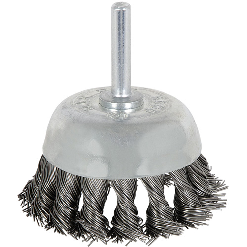 8046 Shaft Mounted Knot Twisted Cup Brush, 1-1/8" Dia. EastCoast Offshore Supplies