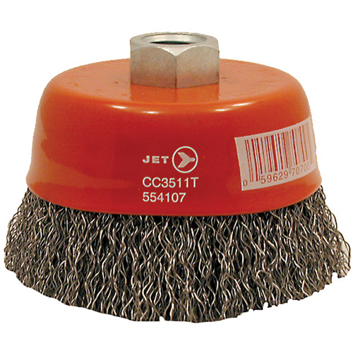 Brosse boisseau NC &agrave; fils cr&ecirc;p&eacute;s haute performance de premi&egrave;re qualit&eacute; CC3511T EastCoast Offshore Supplies