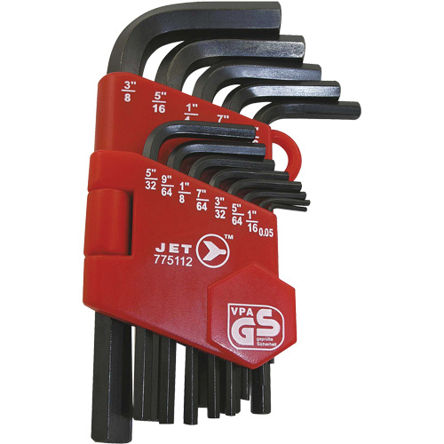 JHK-13 Short Arm Hex Key Set, 13 Pcs., Imperial EastCoast Offshore Supplies