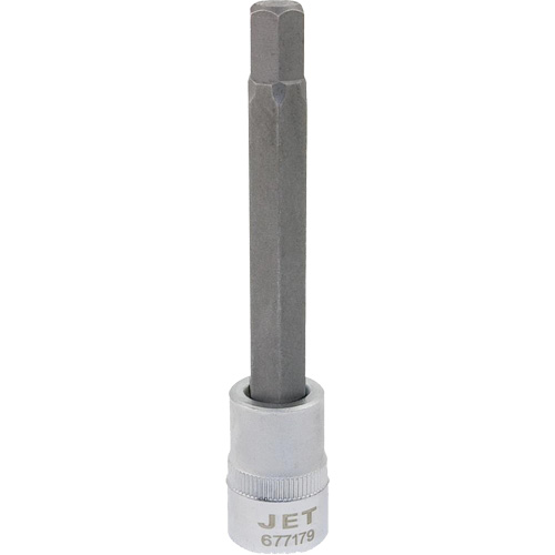 Bit Socket, Hex, 10 mm x 4" L, 3/8" Drive EastCoast Offshore Supplies