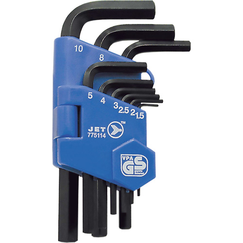 JHK-9M Short Arm Hex Key Set, 9 Pcs., Metric EastCoast Offshore Supplies
