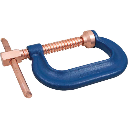 Heavy-Duty Forged C-Clamp, 10" (254 mm) Capacity, 5" (127 mm) Throat Depth EastCoast Offshore Supplies