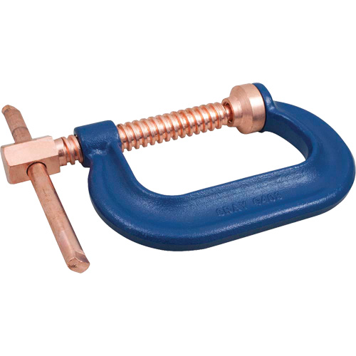 Heavy-Duty Forged C-Clamp, 6" (152 mm) Capacity, 3-7/8" (98 mm) Throat Depth EastCoast Offshore Supplies