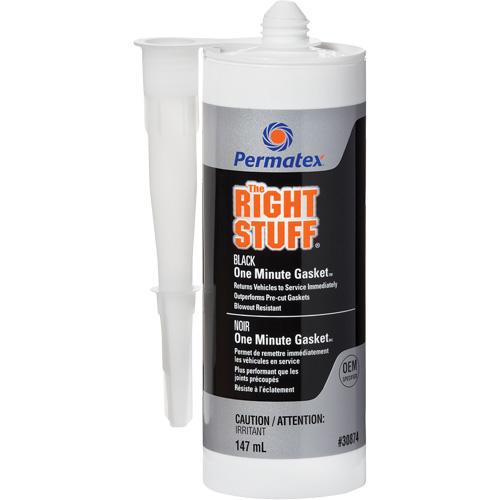 The Right Stuff&reg; Gasket Maker, Cartridge, Black EastCoast Offshore Supplies